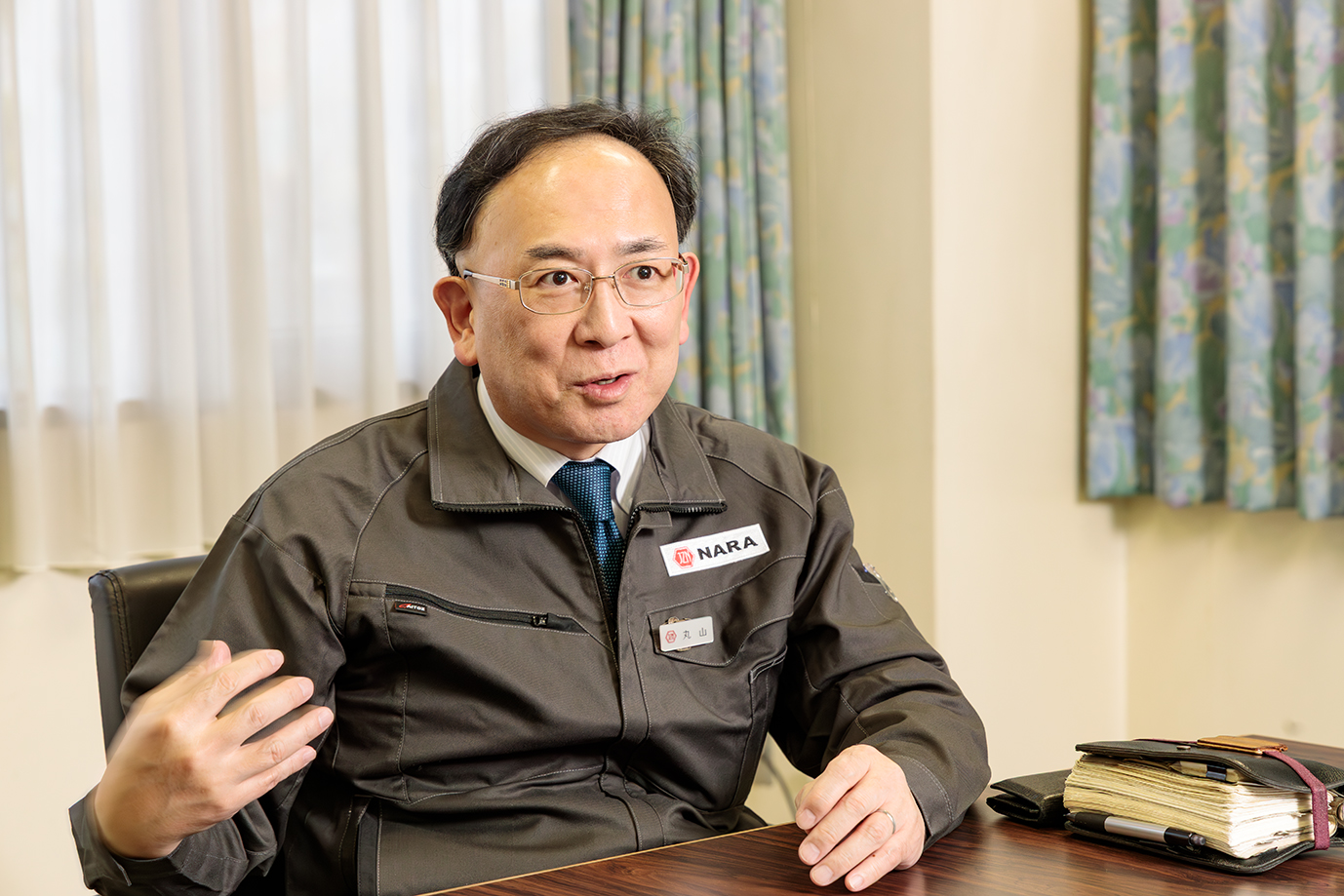 株式会社奈良機械製作所　取締役 営業部 部長 丸山氏