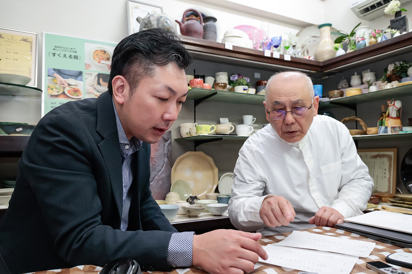 陶芸工房 土花 代表 関口氏