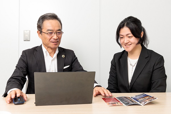 織岡さんと原田アドバイザー